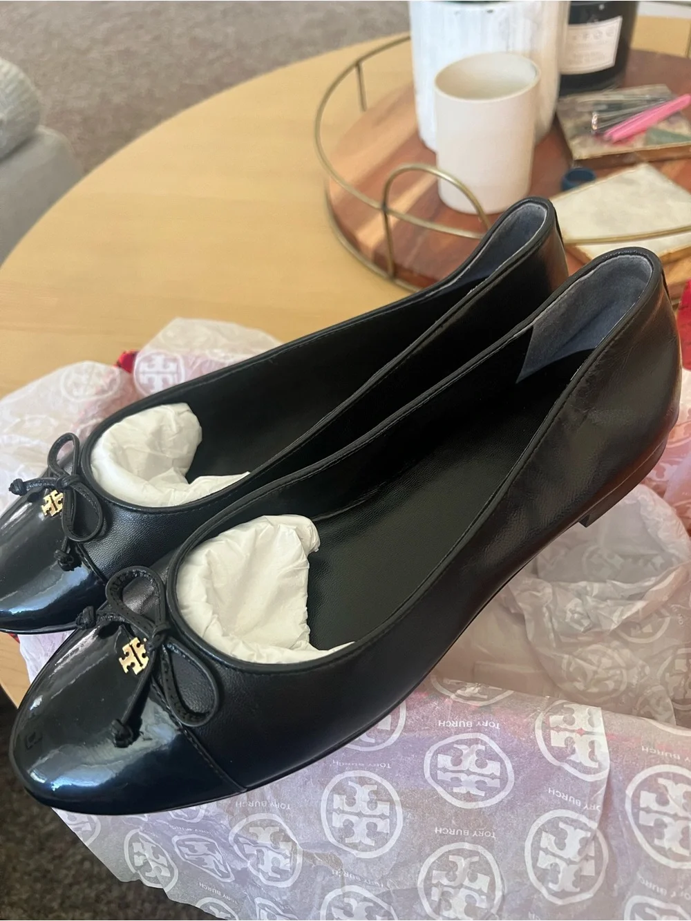 Tory Burch Cap Toe Flat